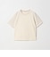麻コットン レイヤード クルーネック Tシャツ