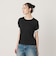麻コットン レイヤード クルーネック Tシャツ