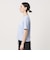 麻コットン レイヤード クルーネック Tシャツ