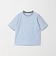 麻コットン レイヤード クルーネック Tシャツ