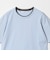 麻コットン レイヤード クルーネック Tシャツ
