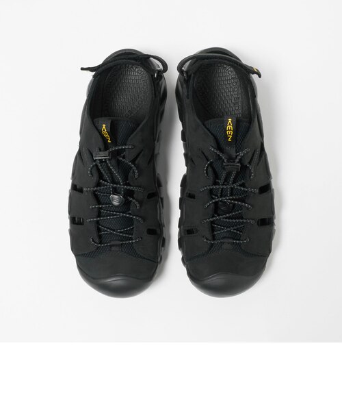 KEEN＞メンズ ハイパーポート フィッシャーマン レザー サンダル