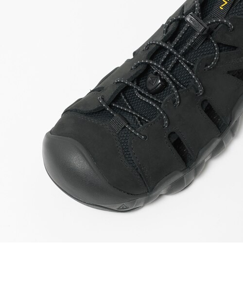 KEEN＞メンズ ハイパーポート フィッシャーマン レザー サンダル