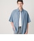 4オンス ストライプ デニム シャツ