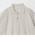 KNITEE クリンプコットン ニット ポロシャツ ウォッシャブル