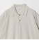 KNITEE クリンプコットン ニット ポロシャツ ウォッシャブル