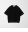 KNITEE クリンプコットン クルーネック ニット Tシャツ ウォッシャブル