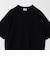 KNITEE クリンプコットン クルーネック ニット Tシャツ ウォッシャブル