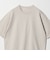 KNITEE クリンプコットン クルーネック ニット Tシャツ ウォッシャブル