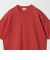 KNITEE クリンプコットン クルーネック ニット Tシャツ ウォッシャブル