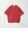 KNITEE クリンプコットン クルーネック ニット Tシャツ ウォッシャブル