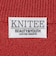 KNITEE クリンプコットン クルーネック ニット Tシャツ ウォッシャブル