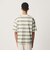 オンブレ ボーダー クルーネック Tシャツ