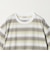 オンブレ ボーダー クルーネック Tシャツ