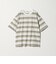 オンブレ ボーダー クルーネック Tシャツ