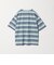 オンブレ ボーダー クルーネック Tシャツ