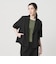 【WEB限定 Wardrobe DAILY MINIMAL】メランジ ハーフスリーブジャケット ウォッシャブル