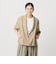 【WEB限定 Wardrobe DAILY MINIMAL】メランジ ハーフスリーブジャケット ウォッシャブル