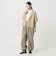 【WEB限定 Wardrobe DAILY MINIMAL】メランジ ハーフスリーブジャケット ウォッシャブル
