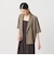 【WEB限定 Wardrobe DAILY MINIMAL】メランジ ハーフスリーブジャケット ウォッシャブル
