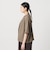【WEB限定 Wardrobe DAILY MINIMAL】メランジ ハーフスリーブジャケット ウォッシャブル