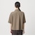 【WEB限定 Wardrobe DAILY MINIMAL】メランジ ハーフスリーブジャケット ウォッシャブル