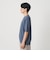ライト ダブルフェイス ジオメ クルーネック Tシャツ 抗菌防臭