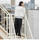 【WEB限定 Wardrobe DAILY MINIMAL】フードジップパーカー UVカット 接触冷感 ウォッシャブル