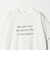 【WEB限定】ロゴプリント Tシャツ