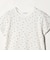 フラワー ワッフル ショートスリーブTシャツ