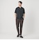 【WEB限定 WARDROBE SMART】クール ハイゲージ モクロディ ヘンリーネック カットソー【抗菌防臭・接触冷感】