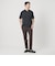 【WEB限定 WARDROBE SMART】クール ハイゲージ モクロディ ヘンリーネック カットソー【抗菌防臭・接触冷感】