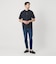 【WEB限定 WARDROBE SMART】クール ハイゲージ モクロディ ヘンリーネック カットソー【抗菌防臭・接触冷感】
