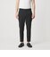 【WEB限定 WARDROBE SMART】フラックスライク テーパード アンクルパンツ【吸水速乾・UVカット】
