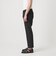 【WEB限定 WARDROBE SMART】フラックスライク テーパード アンクルパンツ【吸水速乾・UVカット】