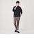 【WEB限定 WARDROBE SMART】フラックスライク テーパード アンクルパンツ【吸水速乾・UVカット】