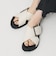 ビッグバックル クロスストラップ サンダル