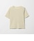 シャーリング コンパクト ボーダー Tシャツ