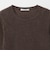 シャーリング コンパクト ボーダー Tシャツ