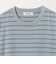 ウォッシュド ボーダー Tシャツ