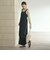 【WEB限定 Wardrobe DAILY MINIMAL】ギャザーノースリーブ オールインワン 接触冷感 UVカット はっ水