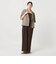 【WEB限定 Wardrobe DAILY MINIMAL】ギャザーノースリーブ オールインワン 接触冷感 UVカット はっ水