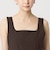 【WEB限定 Wardrobe DAILY MINIMAL】ギャザーノースリーブ オールインワン 接触冷感 UVカット はっ水