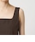 【WEB限定 Wardrobe DAILY MINIMAL】ギャザーノースリーブ オールインワン 接触冷感 UVカット はっ水