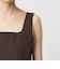 【WEB限定 Wardrobe DAILY MINIMAL】ギャザーノースリーブ オールインワン 接触冷感 UVカット はっ水