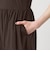 【WEB限定 Wardrobe DAILY MINIMAL】ギャザーノースリーブ オールインワン 接触冷感 UVカット はっ水
