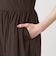 【WEB限定 Wardrobe DAILY MINIMAL】ギャザーノースリーブ オールインワン 接触冷感 UVカット はっ水