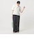 【WEB限定 Wardrobe DAILY MINIMAL】ケープフリル ショートスリーブプルオーバー UVカット 接触冷感