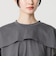 【WEB限定 Wardrobe DAILY MINIMAL】ケープフリル ショートスリーブプルオーバー UVカット 接触冷感