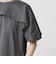 【WEB限定 Wardrobe DAILY MINIMAL】ケープフリル ショートスリーブプルオーバー UVカット 接触冷感